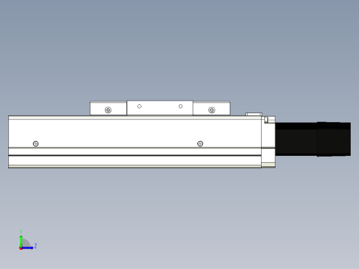 Toyo东佑达直线模组-ECH12-50-BC-200W左视缩略图