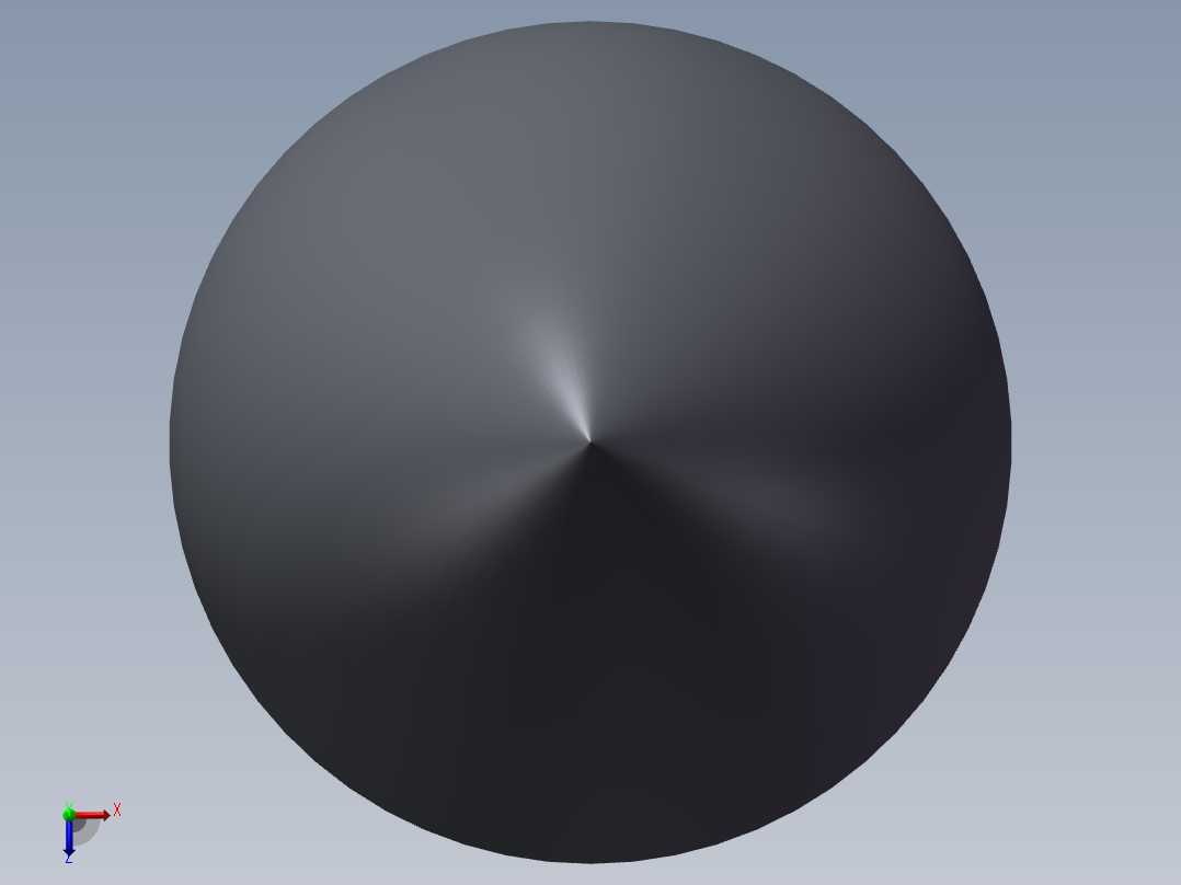 橡胶防撞头M10-50俯视图