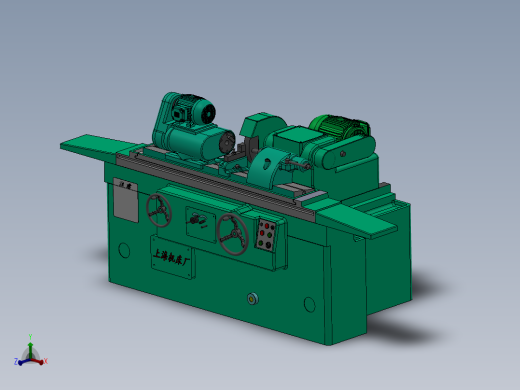 万能外圆磨床主视缩略图