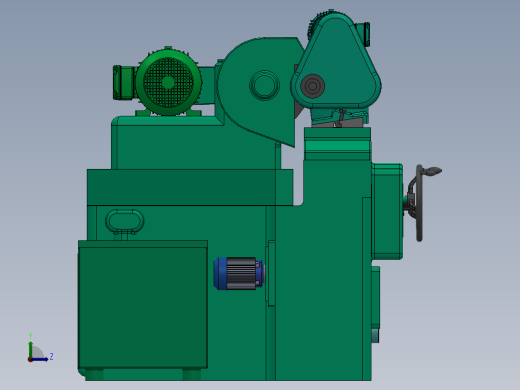 万能外圆磨床左视缩略图