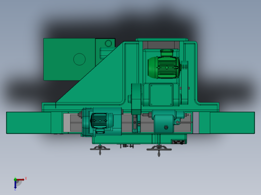 万能外圆磨床俯视缩略图