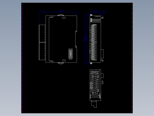 XL-E4PT3-P外观尺寸图