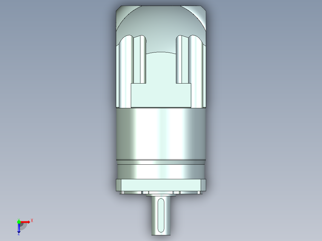 直齿ZPLF120-L2 22-110-145-M8俯视图