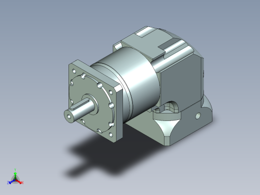 直齿ZPLF120-L2 22-110-145-M8正等轴测缩略图