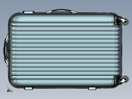 行李箱前视缩略图