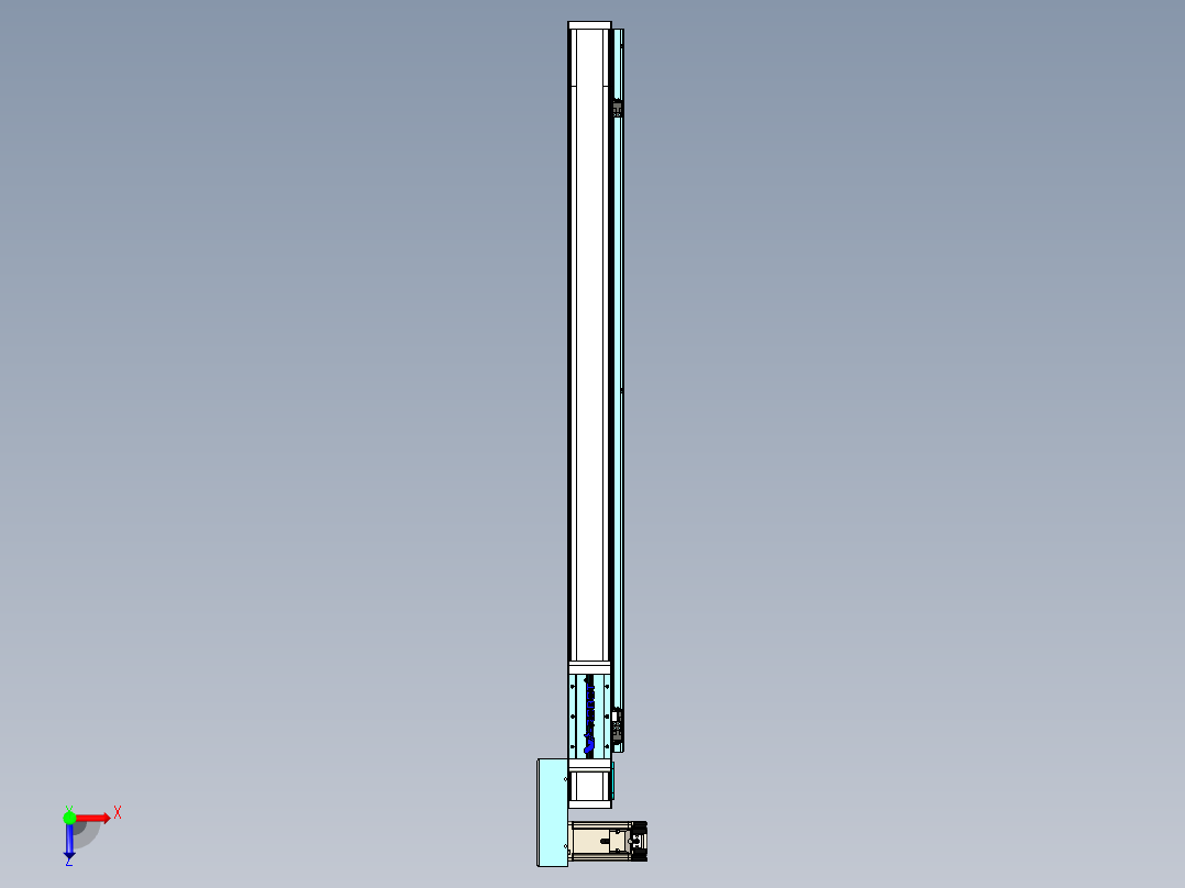 欧规系列-LB6A-L65-S900-BR-ZP40-C3俯视图