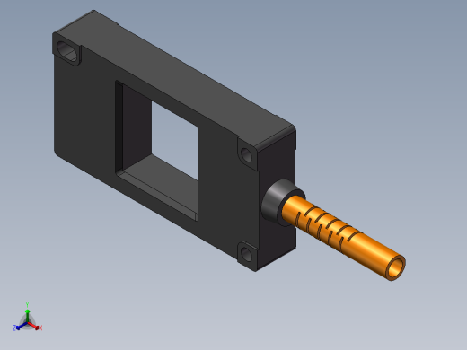 颗粒传感器正等轴测缩略图