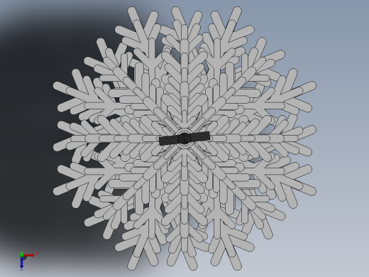 激光下料拼图圣诞树SOLIDWORKS 2017和x_t格式俯视缩略图