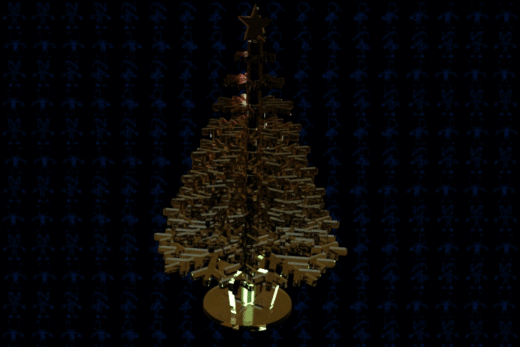 激光下料拼图圣诞树SOLIDWORKS 2017和x_t格式缩略图