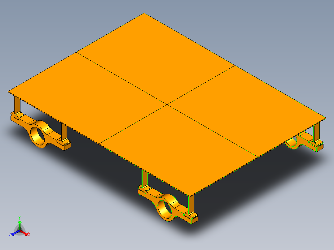 6T电动平车从动轮组设计【含三维UG和仿真+CAD图文档】