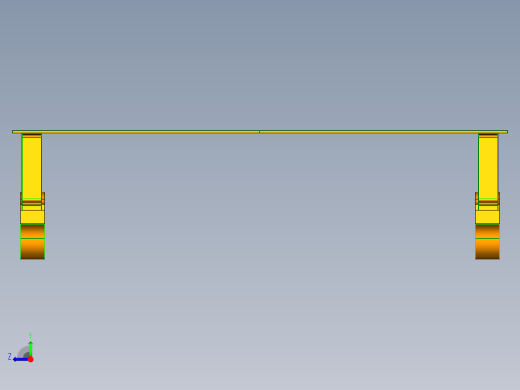 6T电动平车从动轮组设计【含三维UG和仿真+CAD图文档】右视缩略图