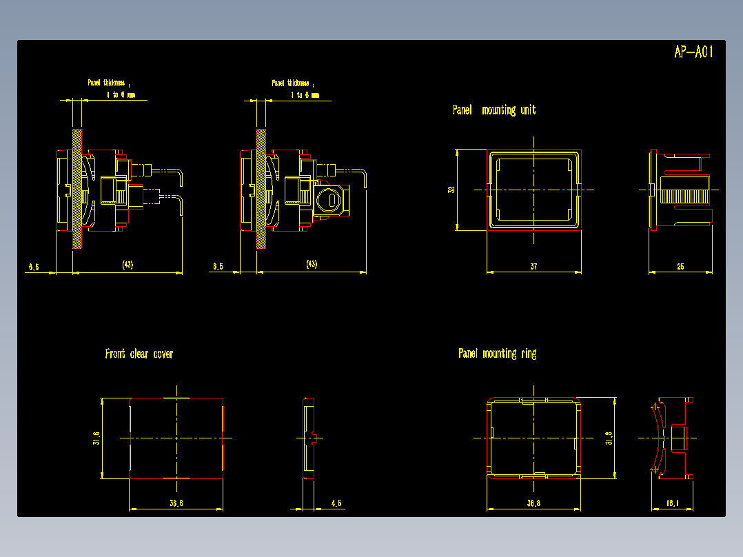 基恩士ap_c30_cad_kc图纸模型