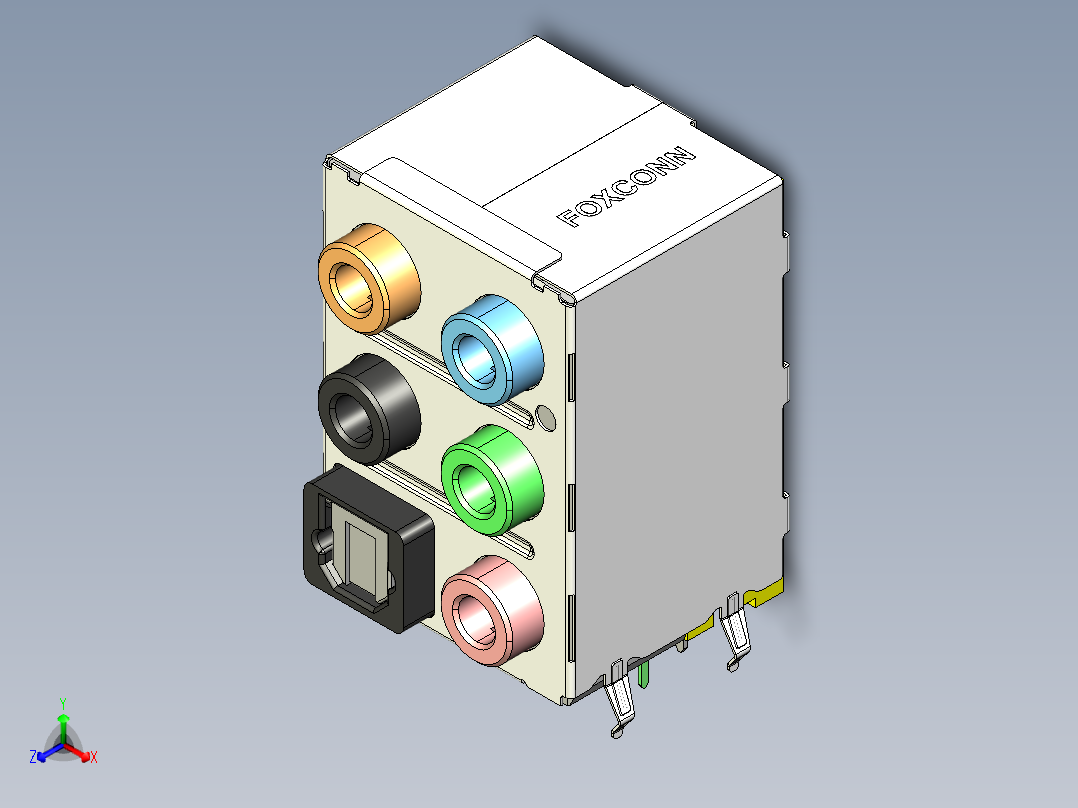 重建音频插孔-POF+音频连接器