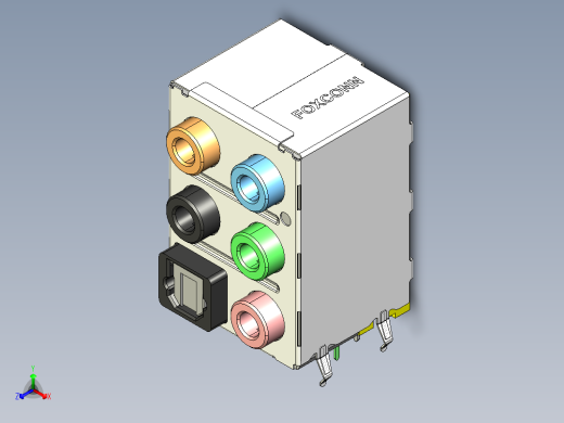 重建音频插孔-POF+音频连接器