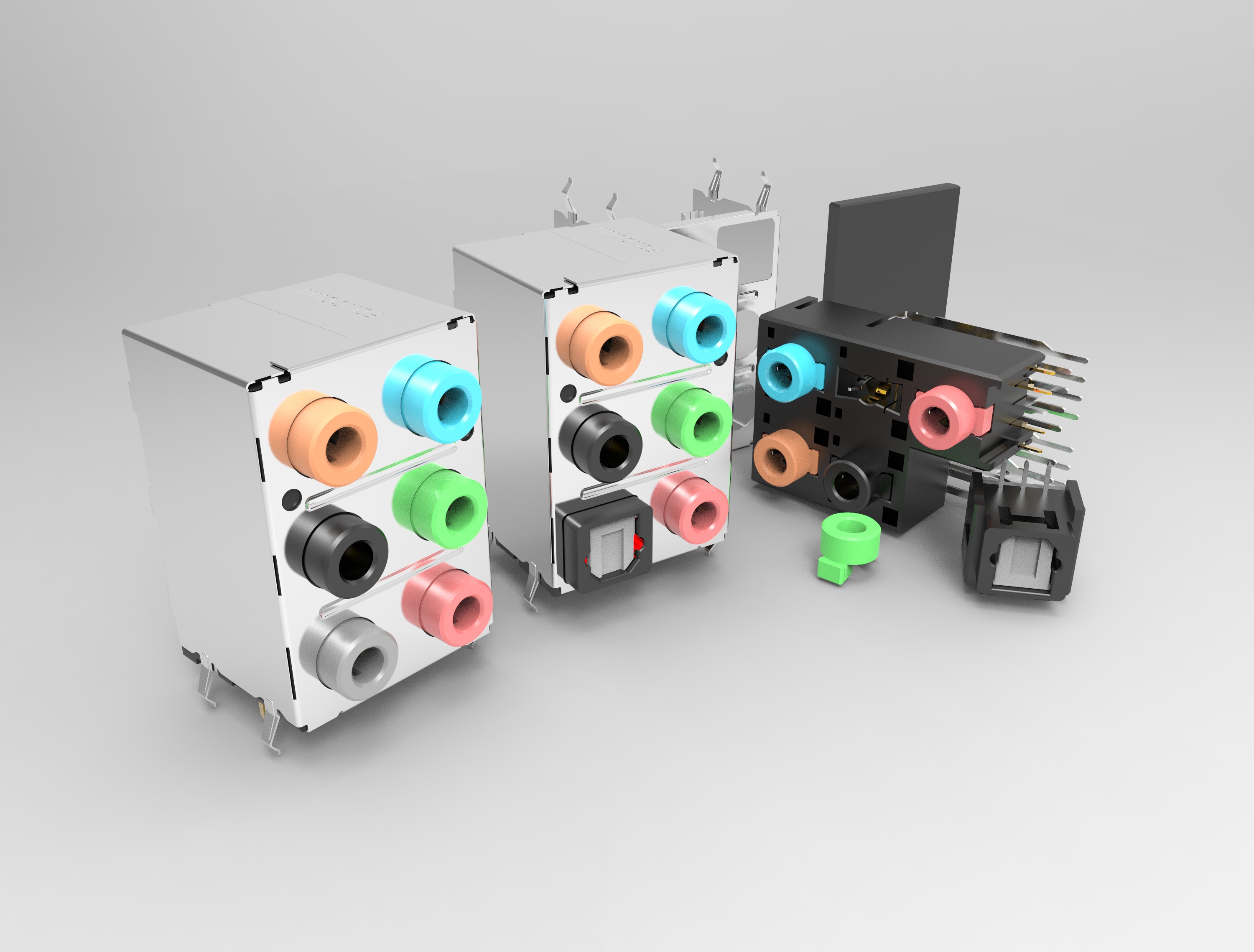 重建音频插孔-POF+音频连接器