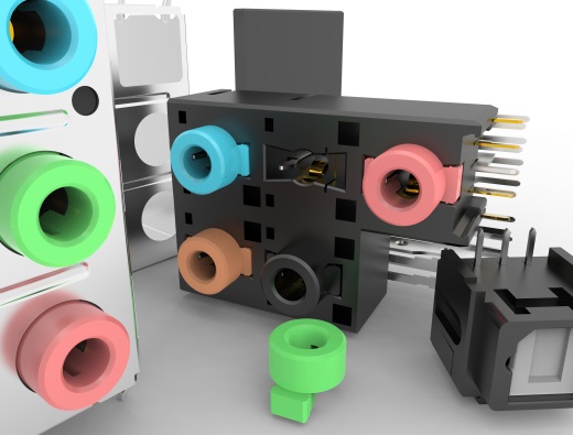 重建音频插孔-POF+音频连接器缩略图