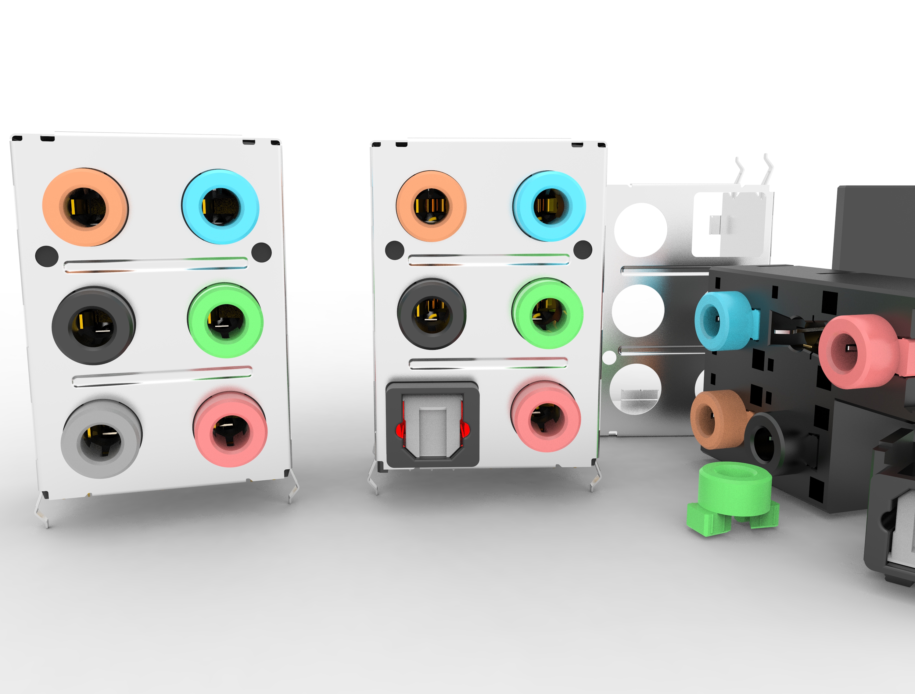 重建音频插孔-POF+音频连接器