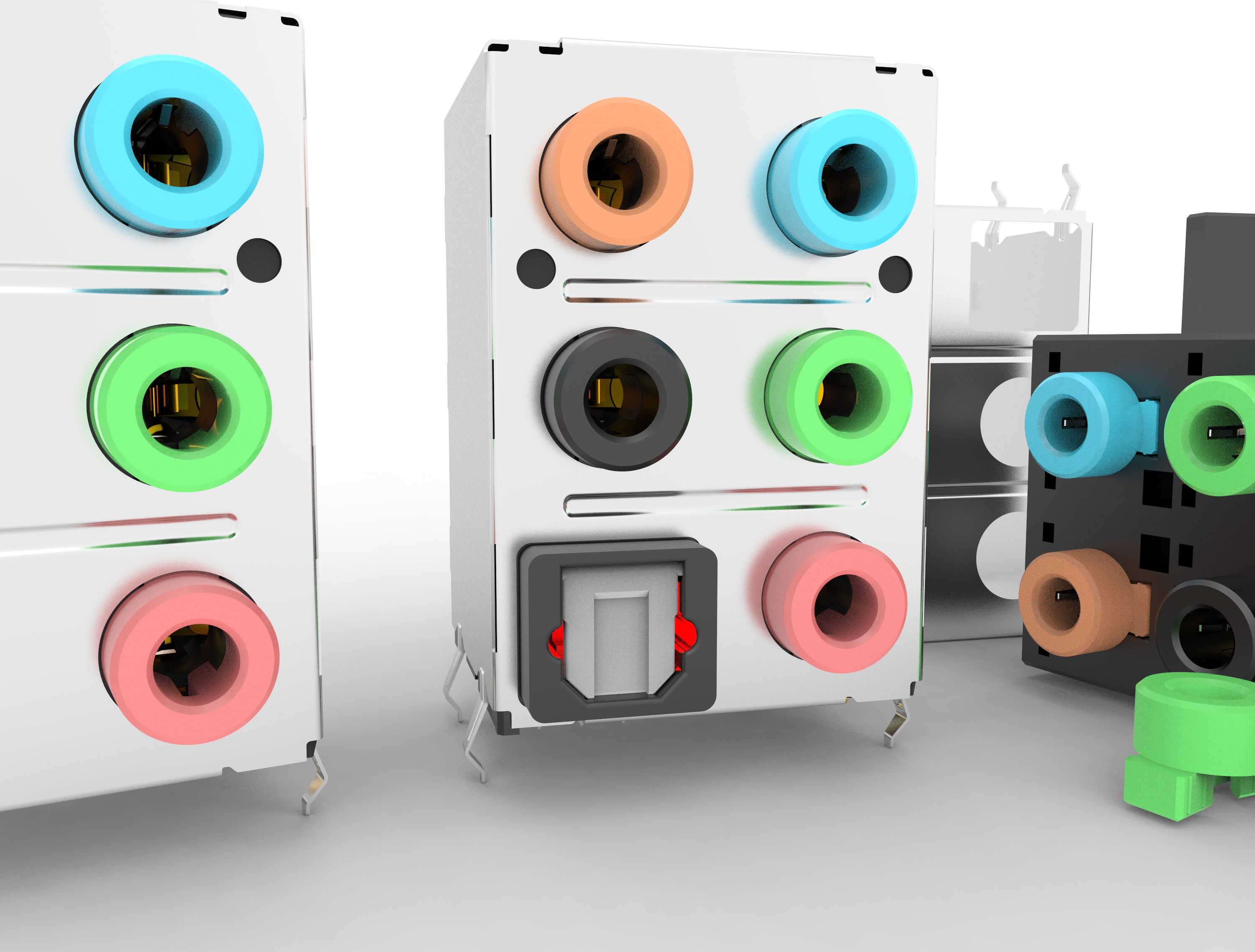 重建音频插孔-POF+音频连接器