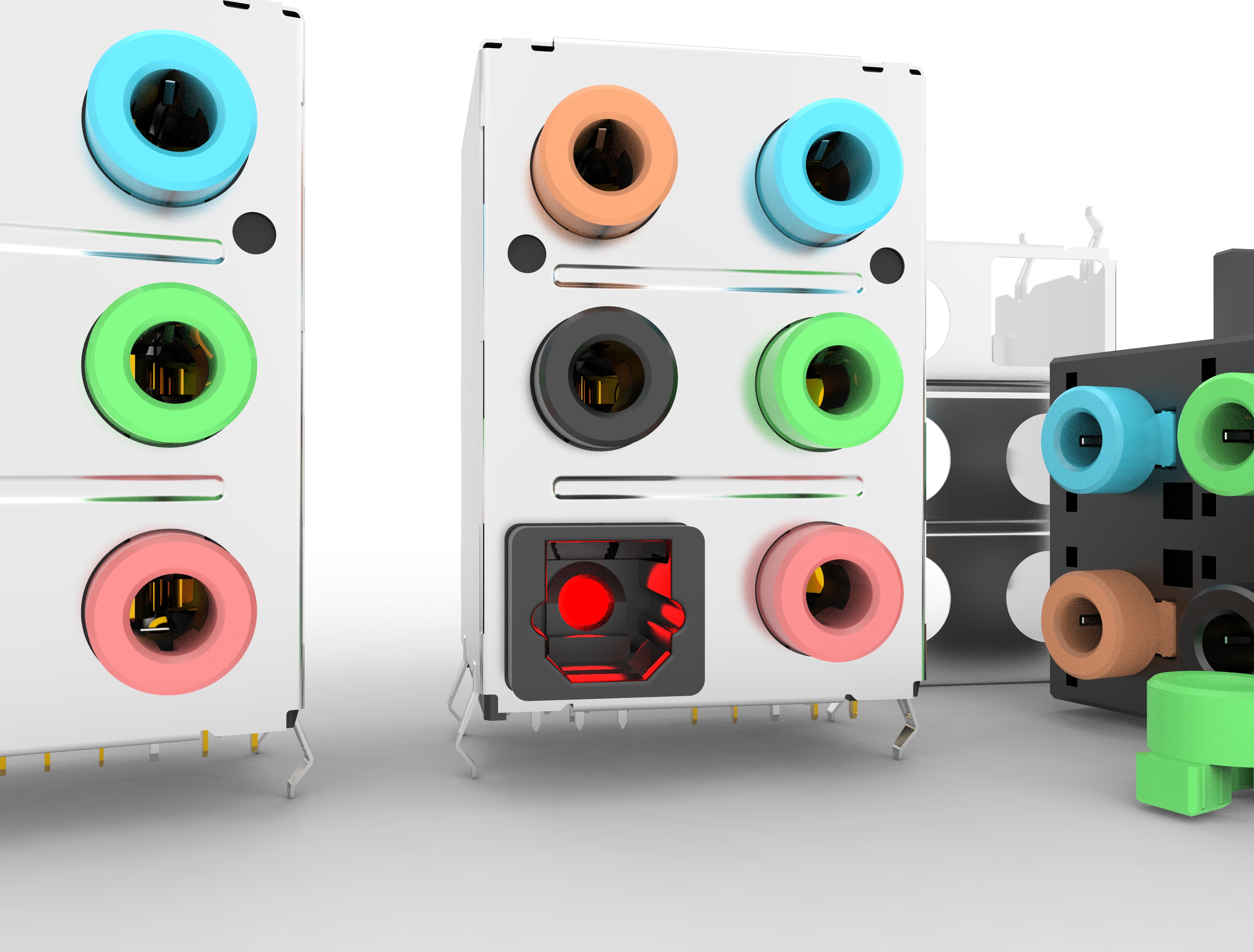 重建音频插孔-POF+音频连接器