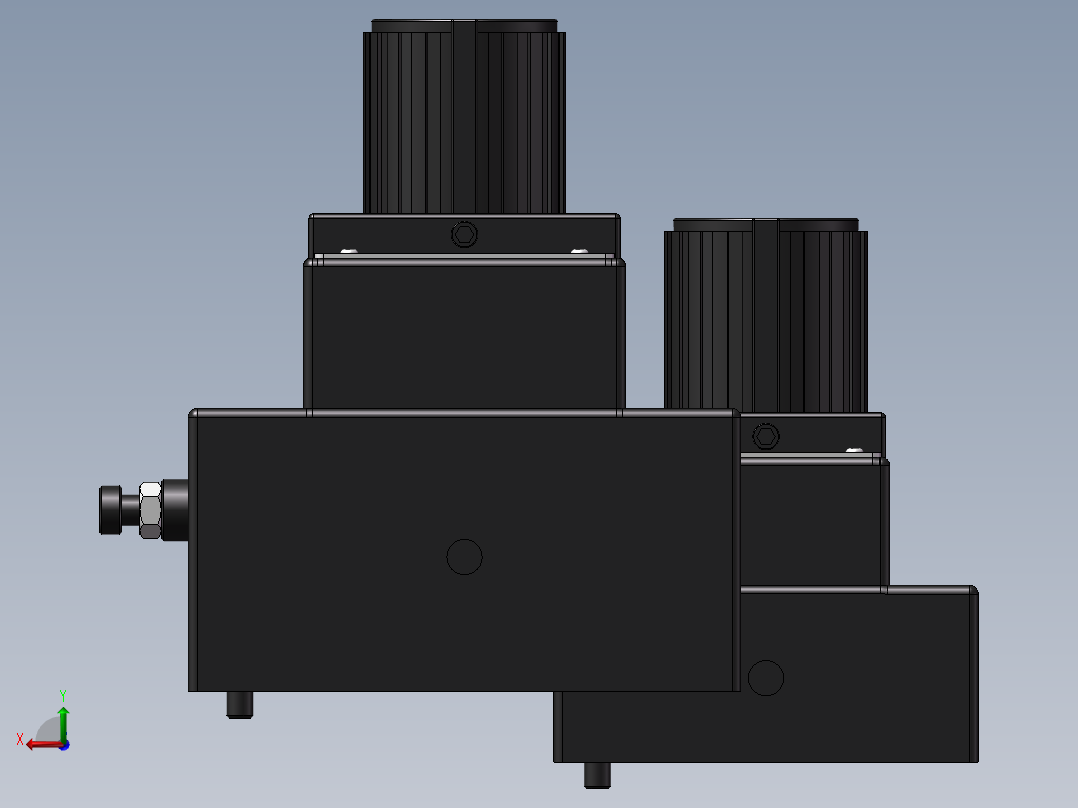 流量控制阀(调速阀、单向调速阀02，03) 共2种型号446427后视图