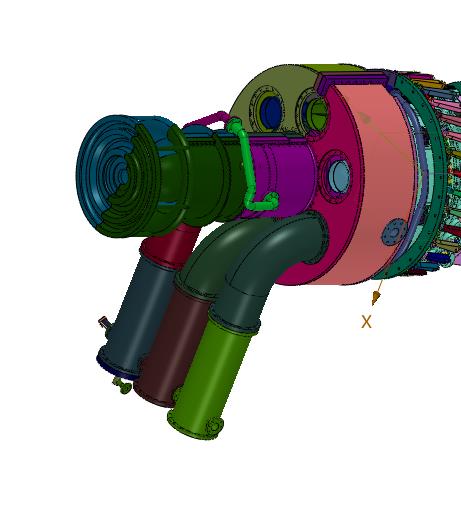 舰载分轴重型燃气轮机