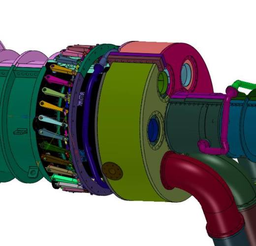 舰载分轴重型燃气轮机缩略图