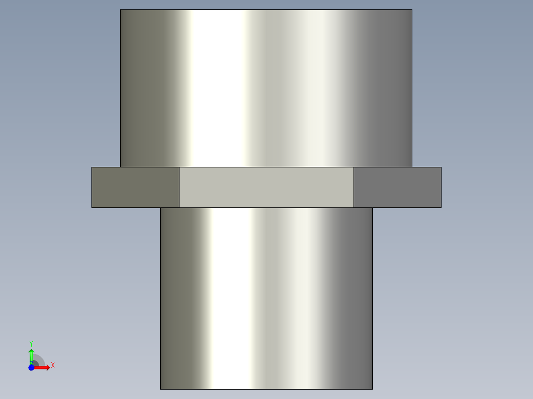 船舶管路系统SeaCor_PVC-SS_SPIGxFPT_37J178010_1in前视图