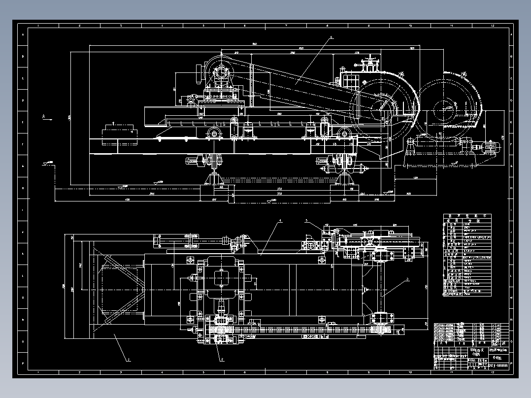 JS043-1800移动式型钢冷锯机设计