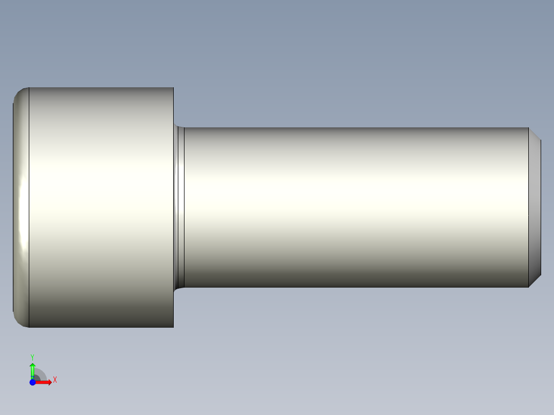 螺钉-DIN_912-M24x55.stp前视图