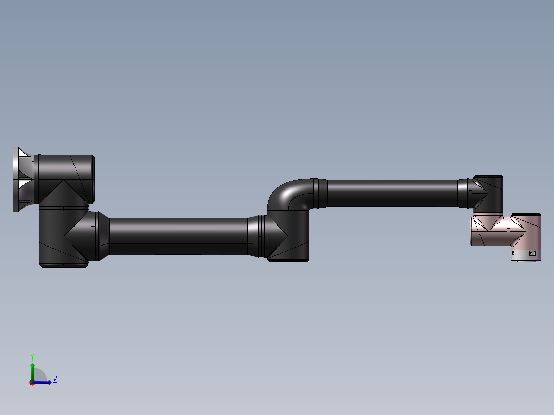IIMT-CI-20 实体模型左视图