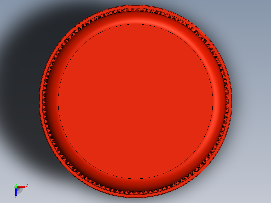 瓶盖、盖子(41)俯视图