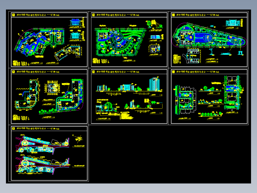 住宅小区规划单体图