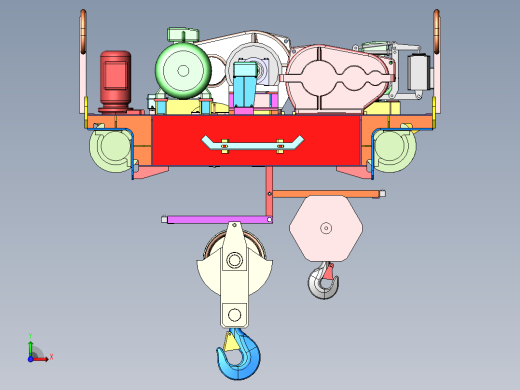 5t起重机小车sw08可编辑