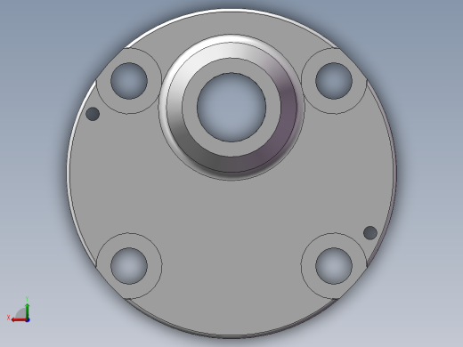 泵盖加工工艺分析后视缩略图