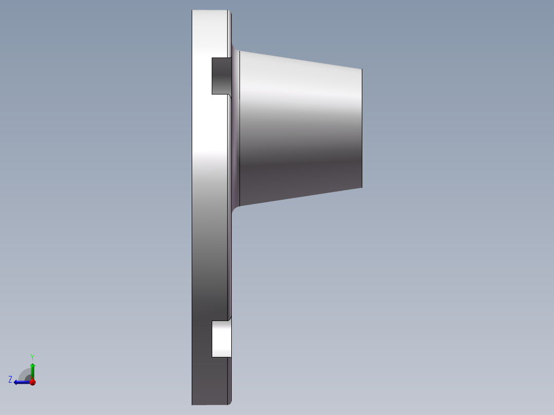 泵盖加工工艺分析右视图