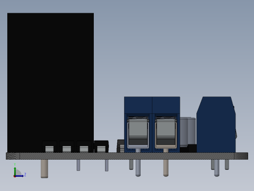 步进驱动器左视缩略图