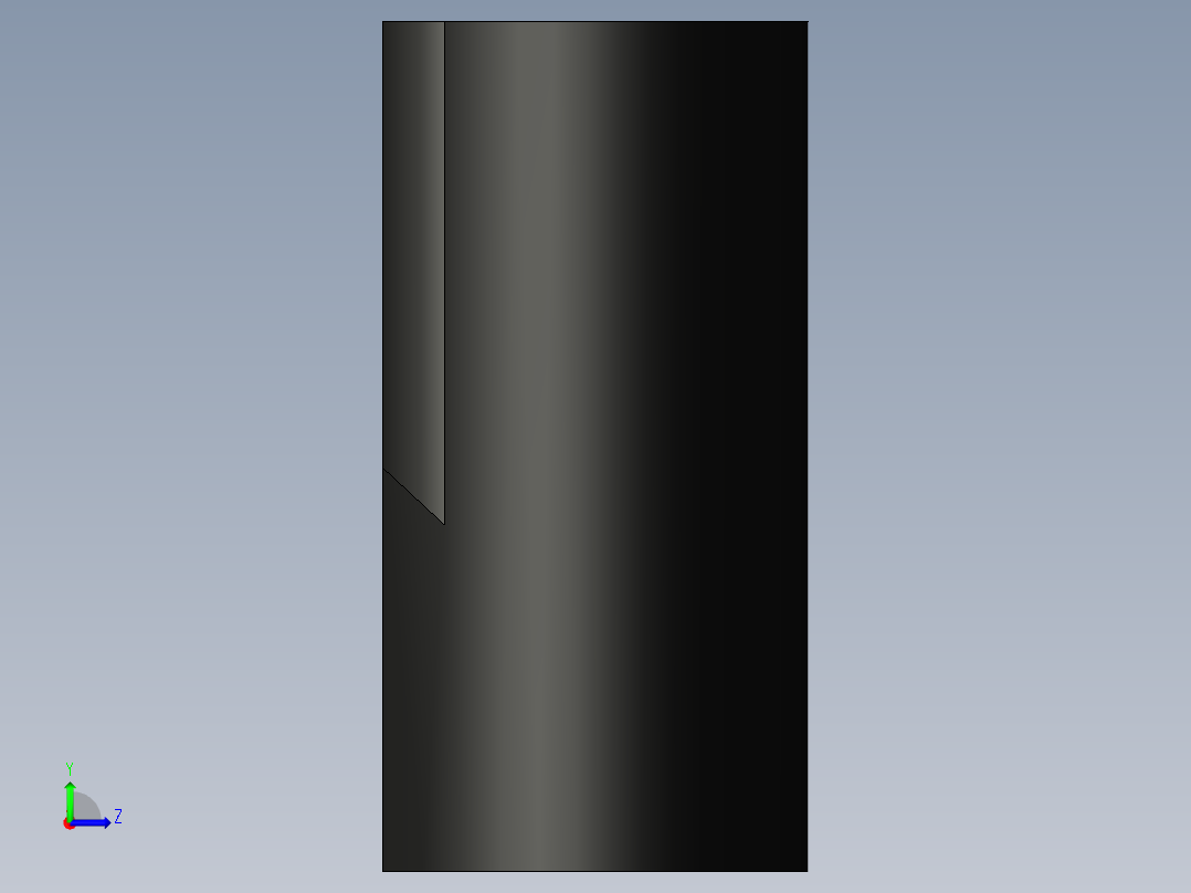 精益管 (33)左视图