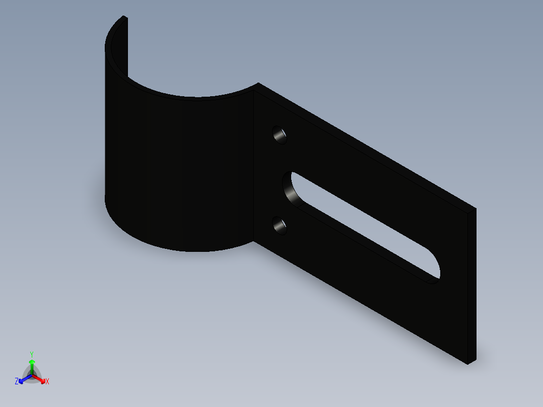 精益管 (33)正等轴测图