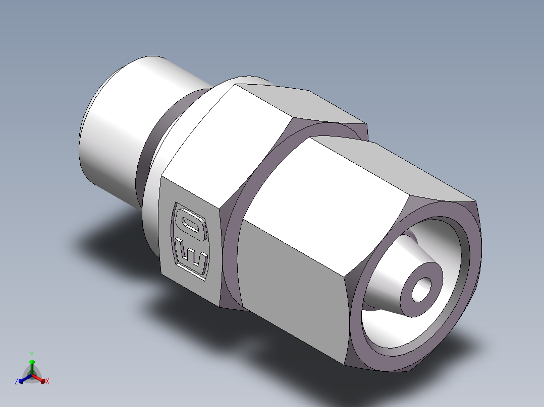 直通管螺纹组合接头、2DC-04-14WD