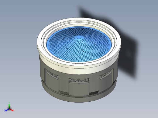 常用起泡器正等轴测缩略图