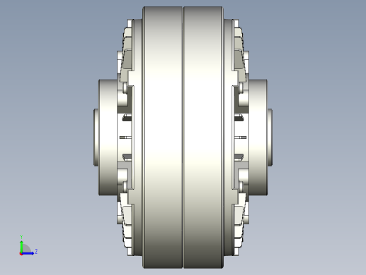 FLK50磁粉离合器左视缩略图