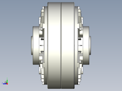 FLK50磁粉离合器右视缩略图