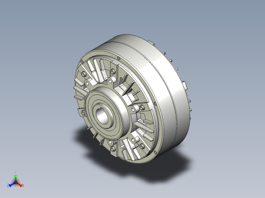 FLK50磁粉离合器正等轴测缩略图