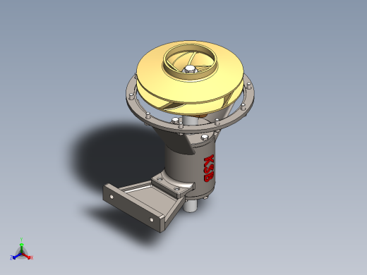泵、水泵(43)正等轴测缩略图