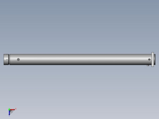 液压缸管俯视缩略图