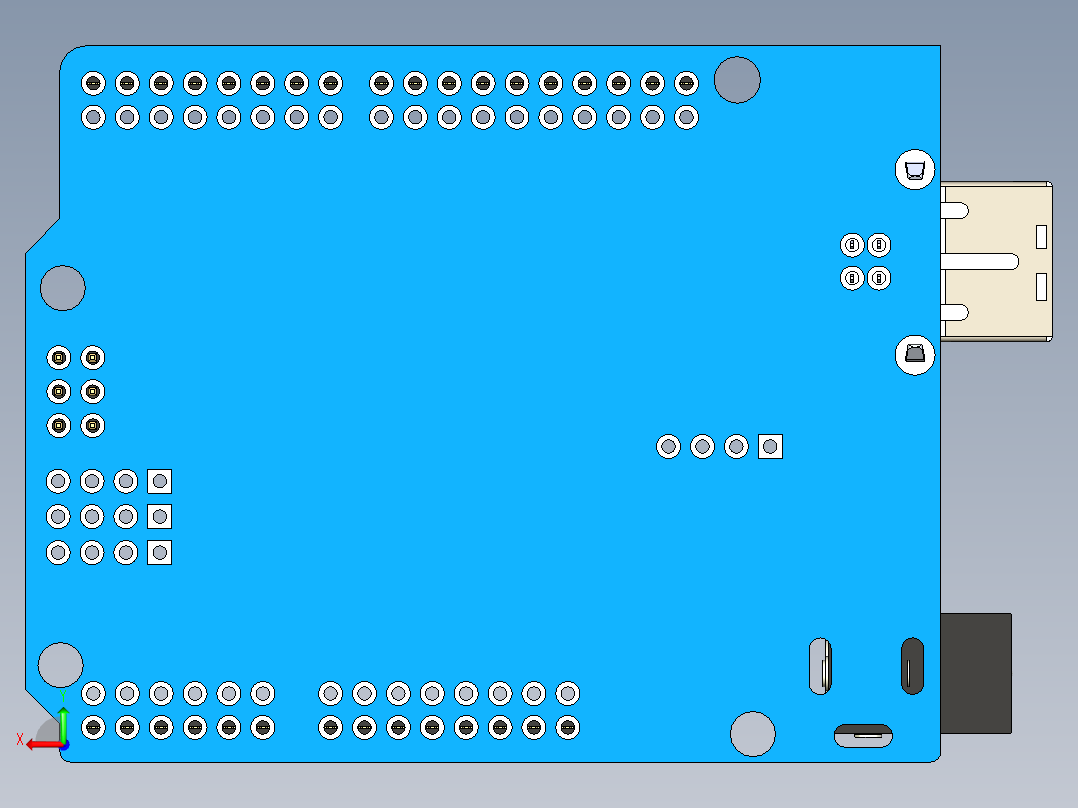 电路板、主板(25)后视图
