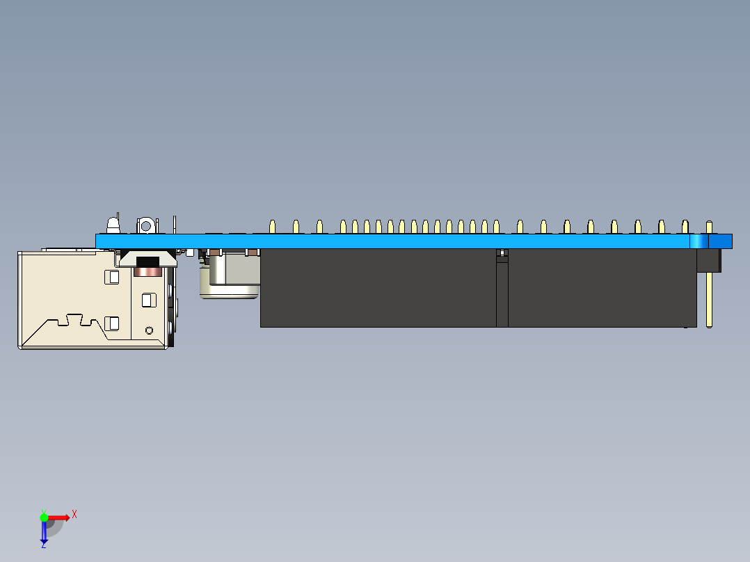 电路板、主板(25)俯视图