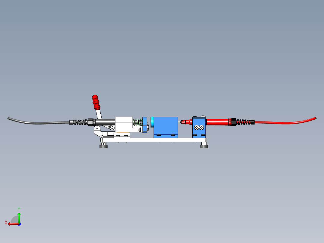 锂离子手动红外测试仪后视图