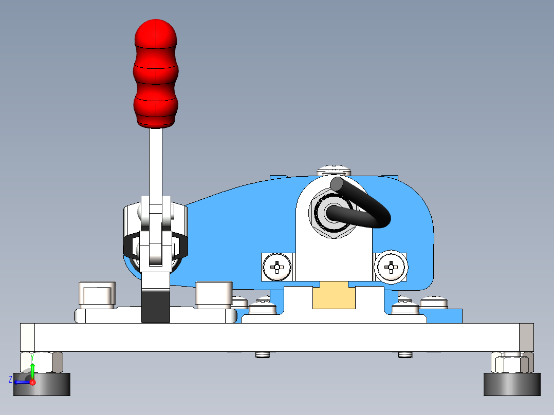 锂离子手动红外测试仪右视图