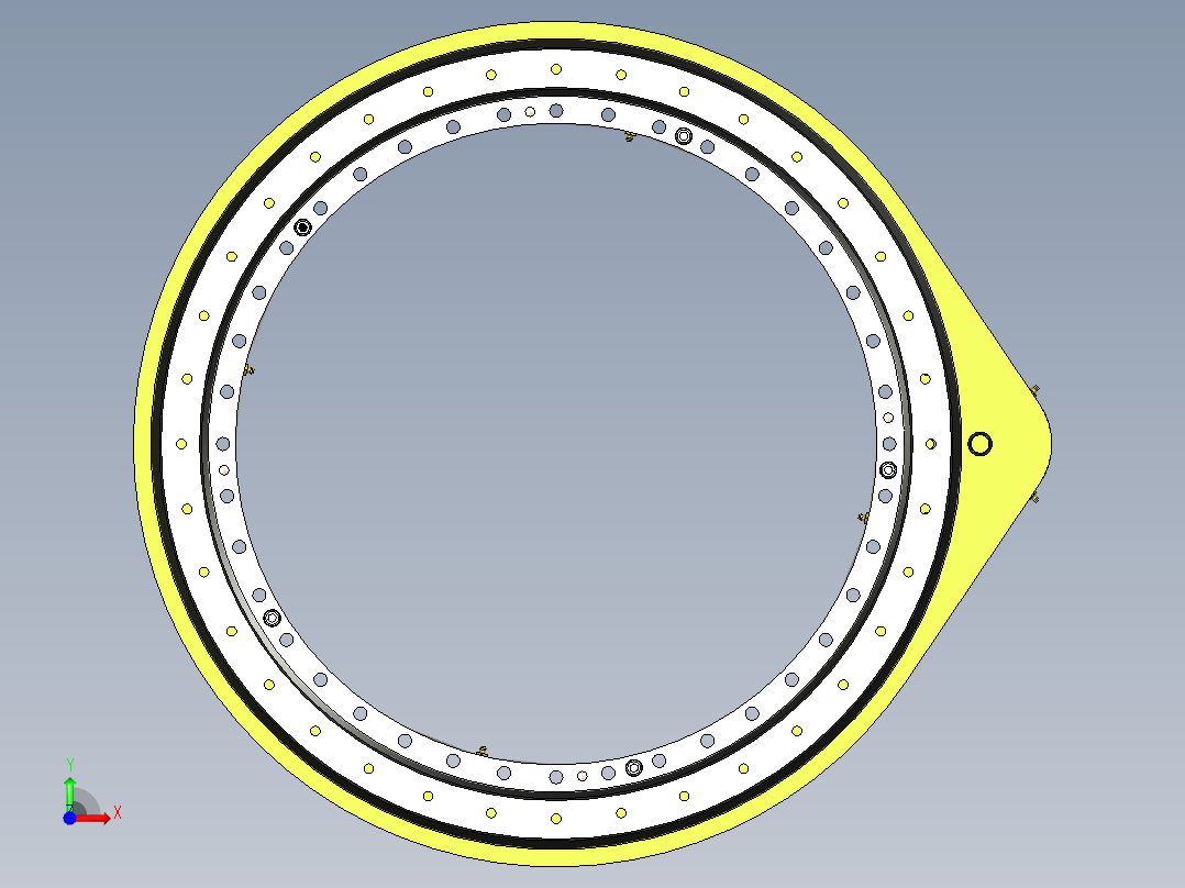 回转驱动前视图